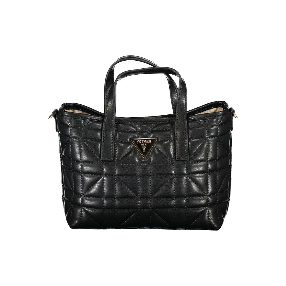 Guess Jeans Women's Black Polyethylene Handbag
