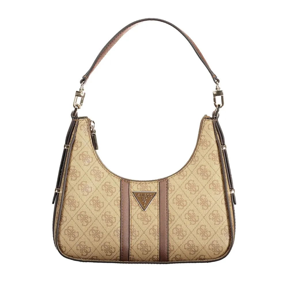 Guess Jeans Women's Beige Polyethylene Handbag