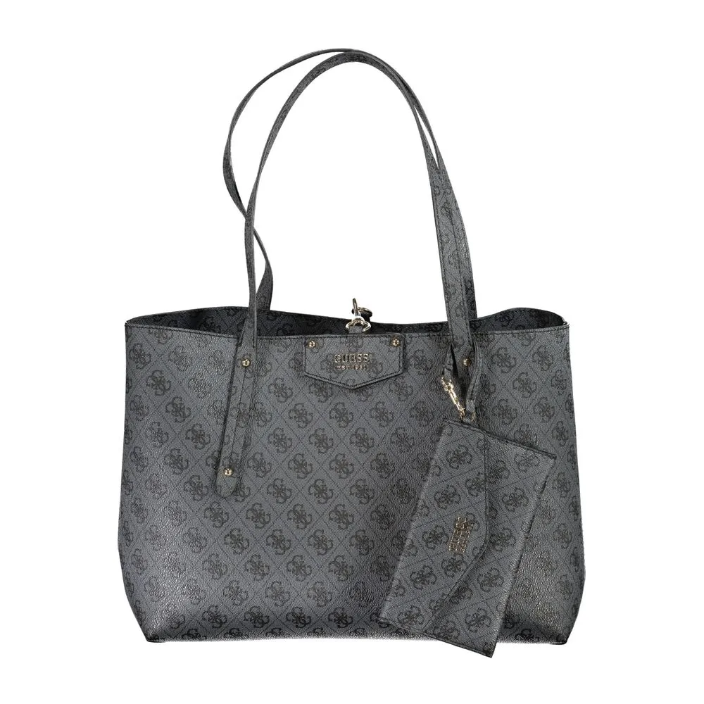 Guess Jeans Women's Black Polyethylene Handbag
