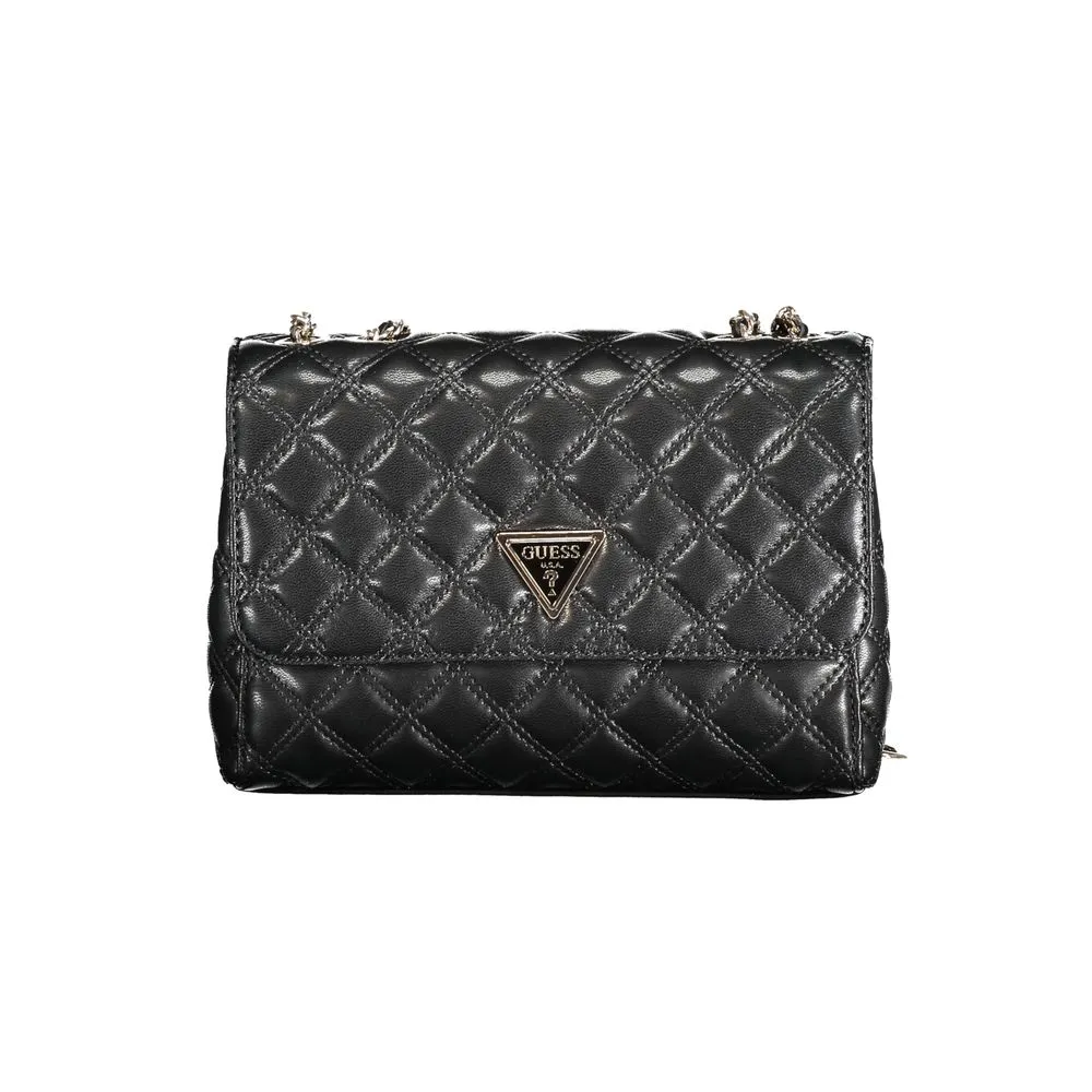 Guess Jeans Women's Black Polyethylene Handbag