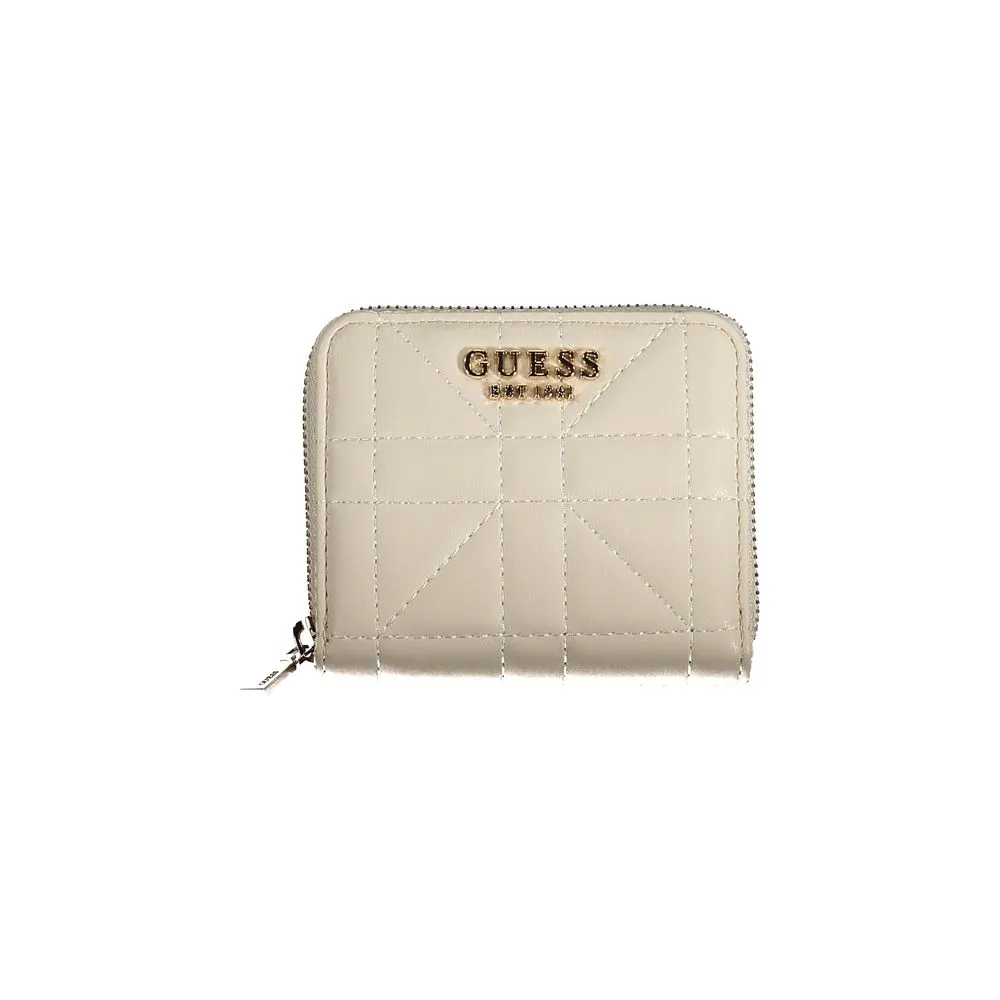 Guess Jeans Women's Beige Polyethylene Wallet