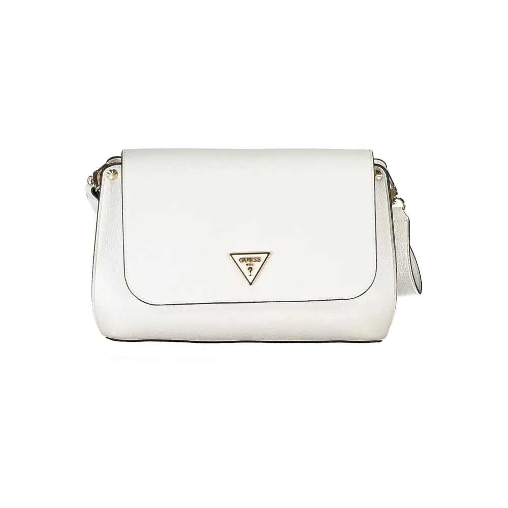 Guess Jeans Women's White Polyethylene Handbag