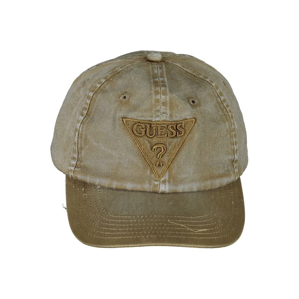 Guess Jeans Men's Green Cotton Hats & Cap