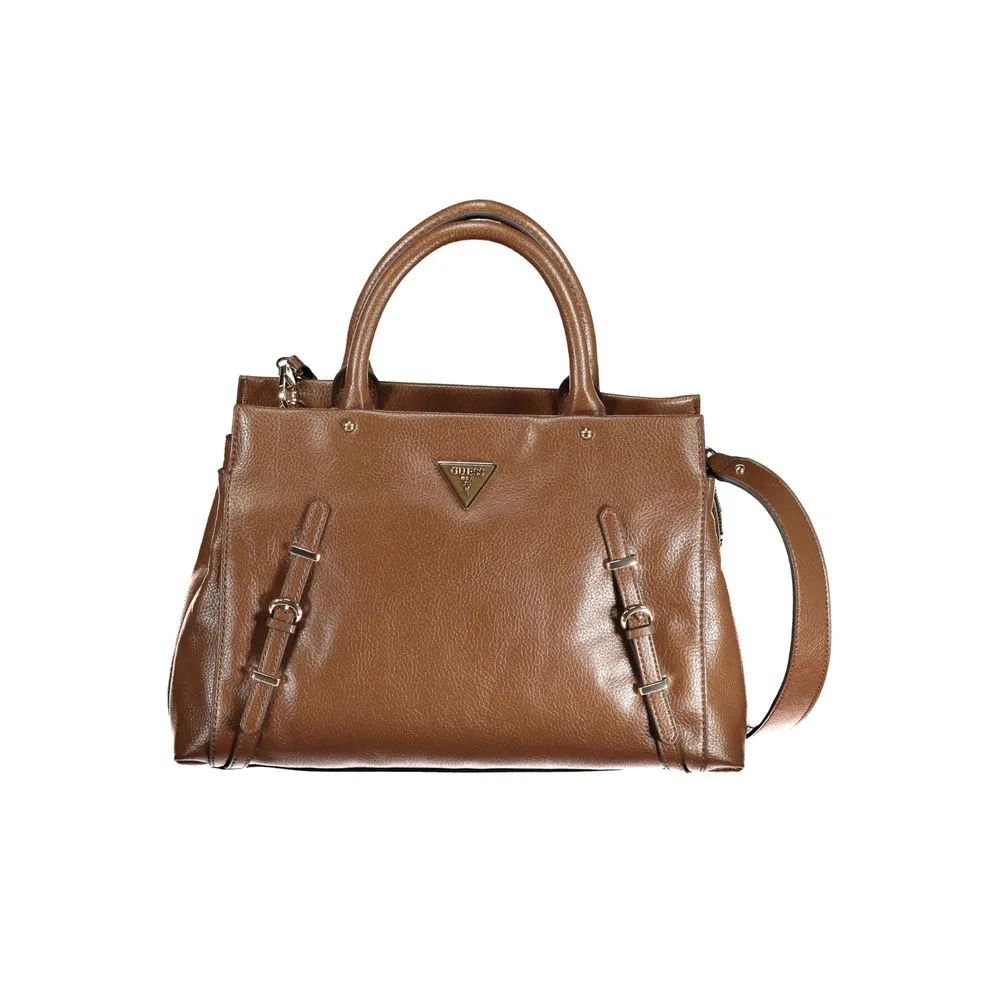 Guess Jeans Women's Brown Polyethylene Handbag