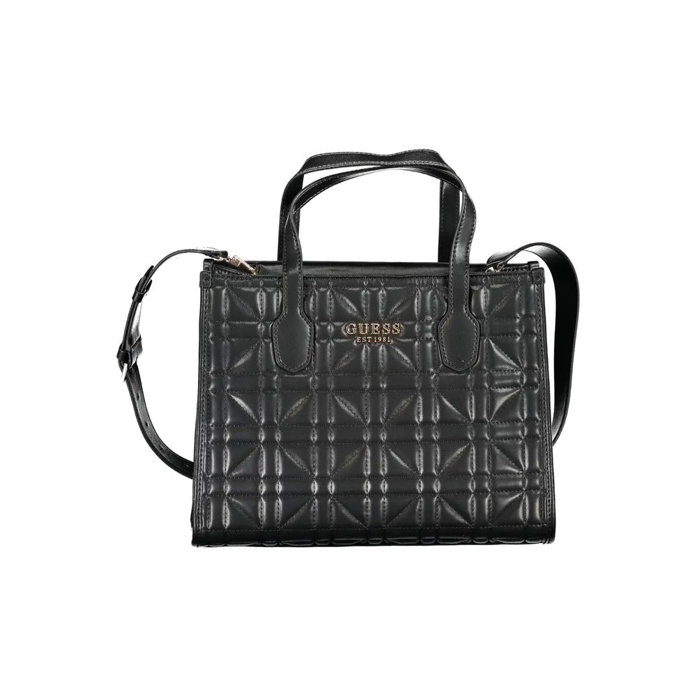 Guess Jeans Women's Black Polyethylene Handbag