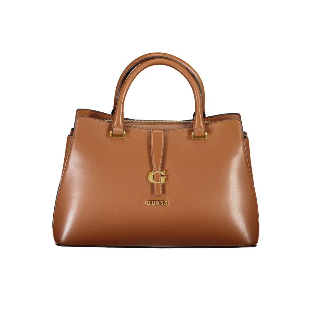Guess Jeans Women's Brown Polyethylene Handbag