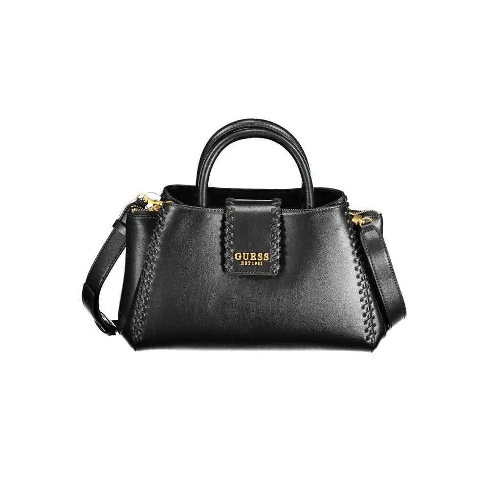 Guess Jeans Women's Black Polyethylene Handbag