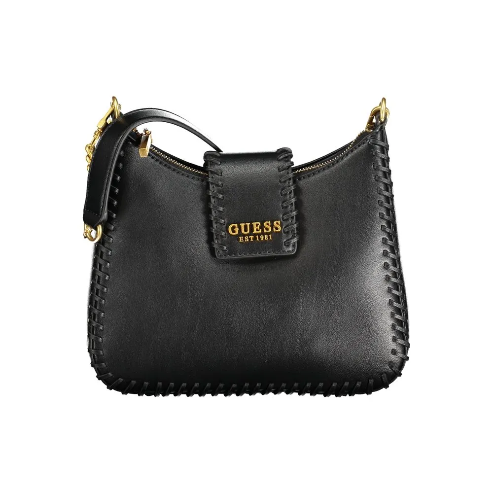 Guess Jeans Women's Black Polyethylene Handbag