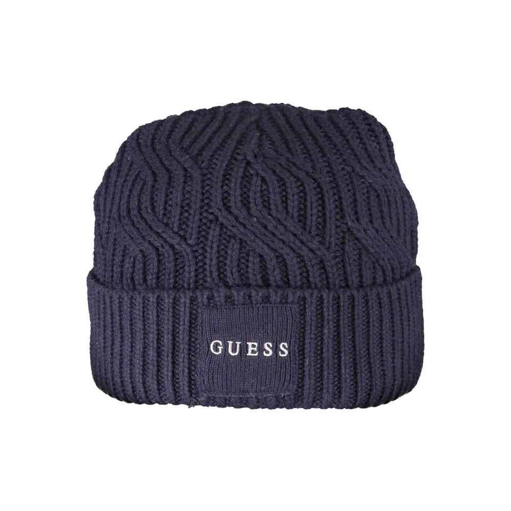Guess Jeans Men's Blue Cotton Hats & Cap