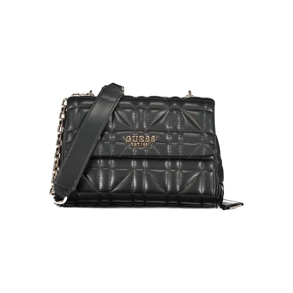 Guess Jeans Women's Black Polyethylene Handbag