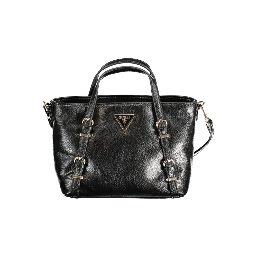 Guess Jeans Women's Black Polyethylene Handbag