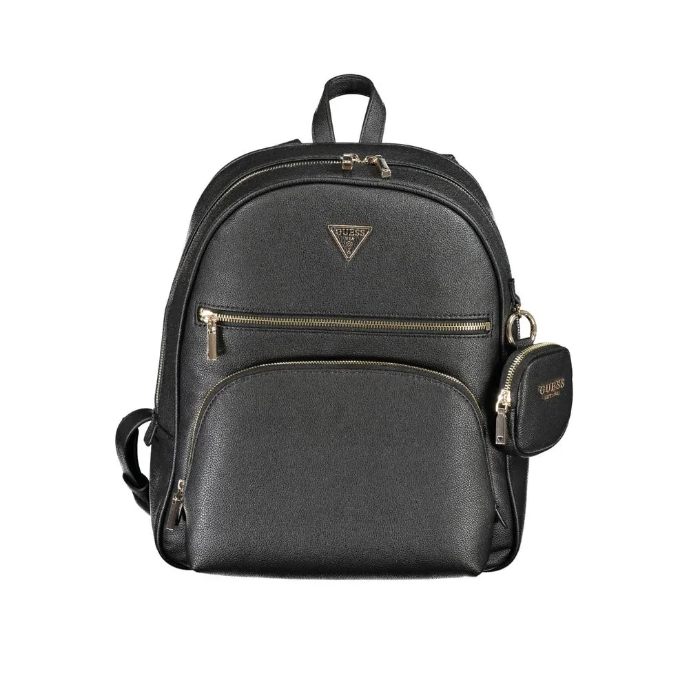 Guess Jeans Women's Black Polyethylene Backpack