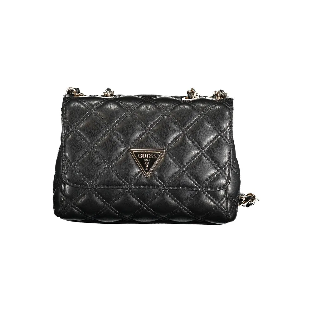 Guess Jeans Women's Black Polyethylene Handbag
