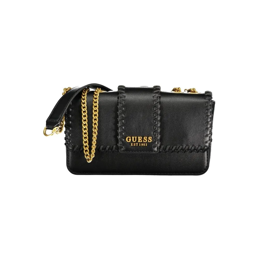 Guess Jeans Women's Black Polyethylene Handbag