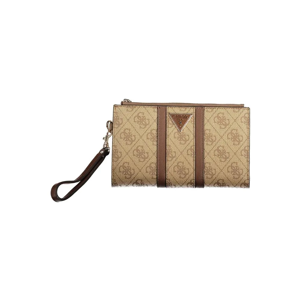 Guess Jeans Women's Beige Polyethylene Wallet