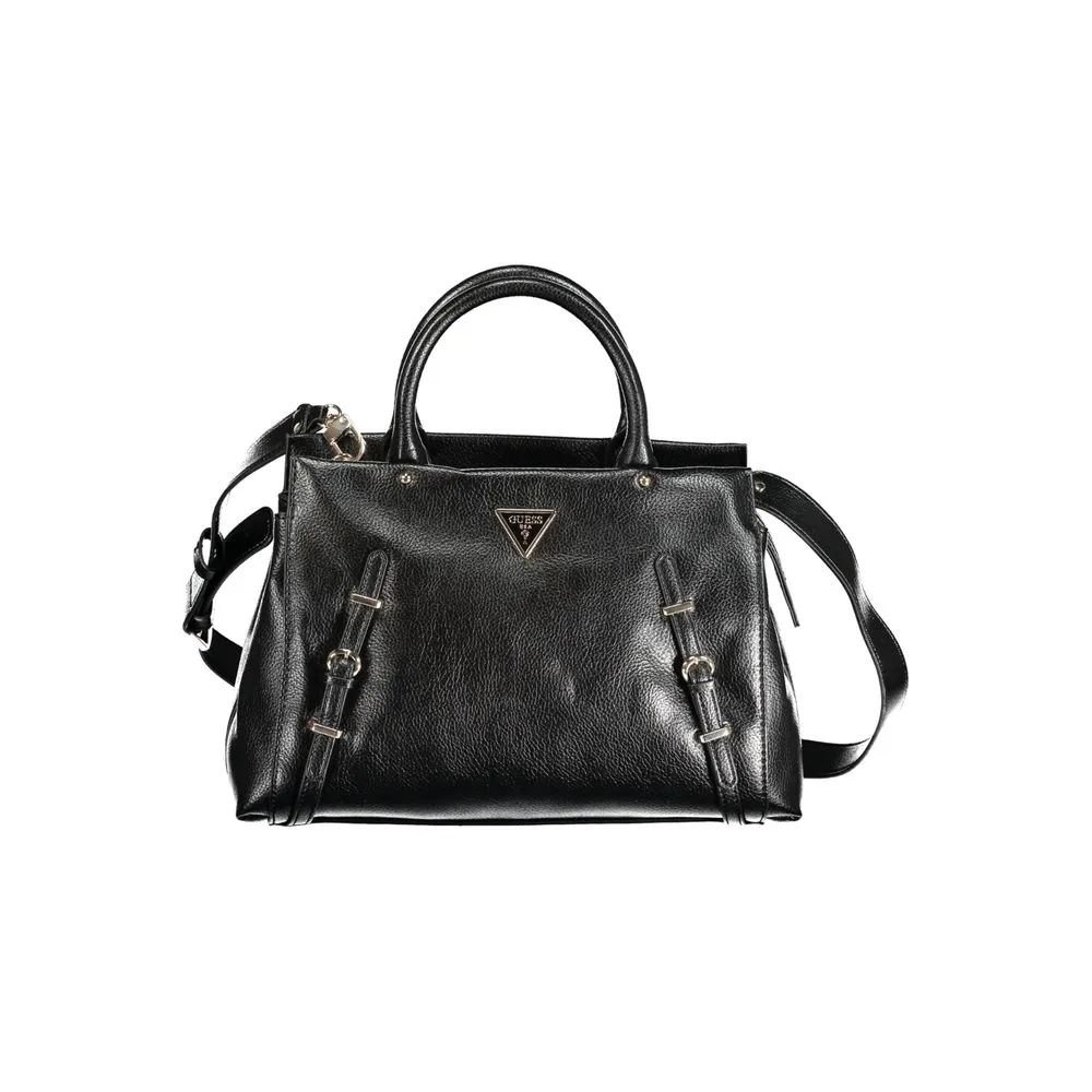 Guess Jeans Women's Black Polyethylene Handbag