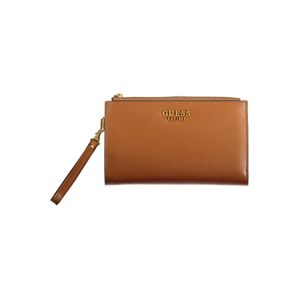 Guess Jeans Women's Brown Polyethylene Wallet