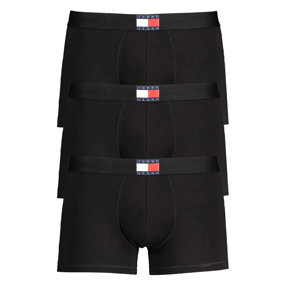 Tommy Hilfiger Men's Black Cotton Underwear