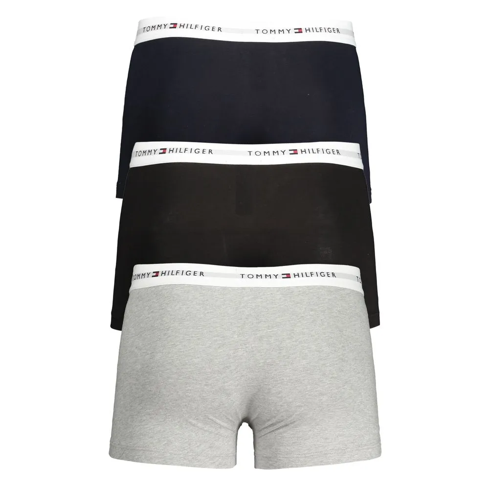 Tommy Hilfiger Men's Gray Cotton Underwear