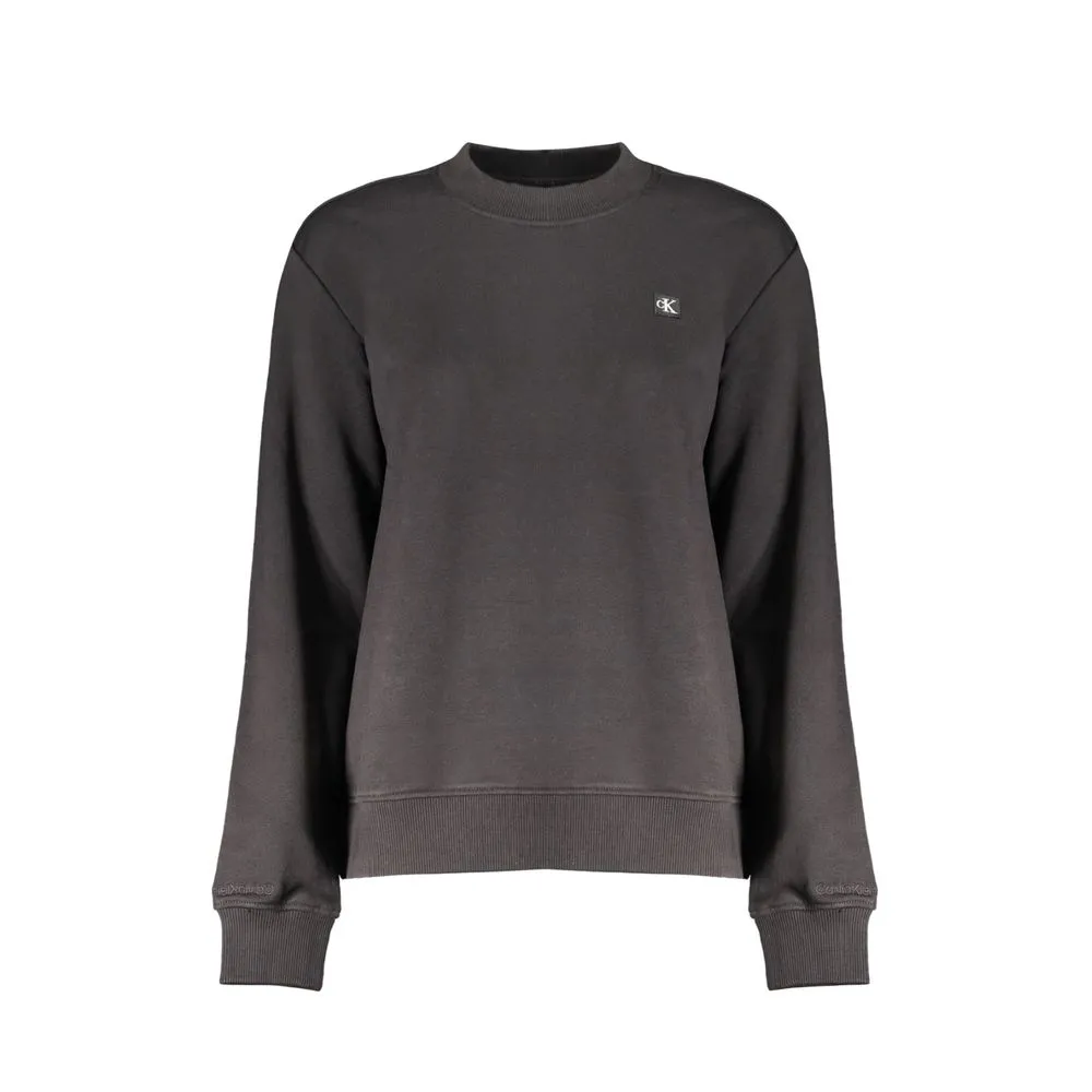 Calvin Klein Women's Black Cotton Sweater