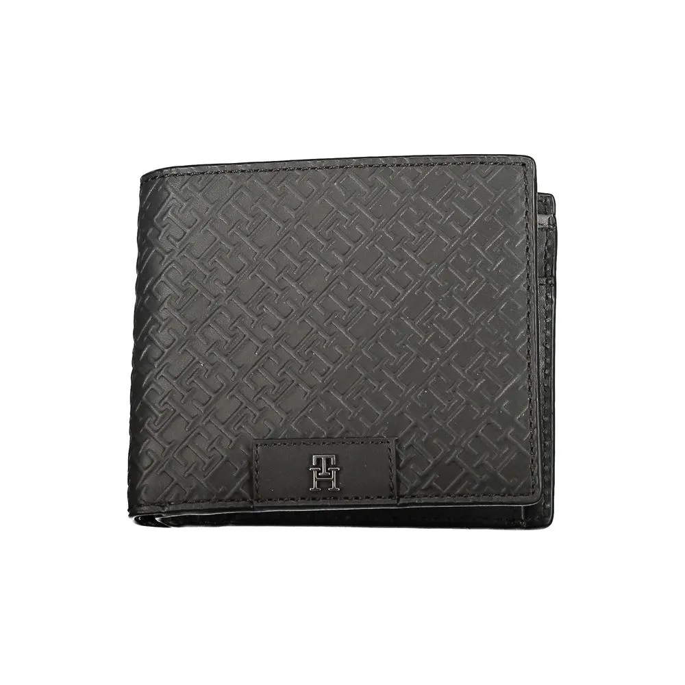 Tommy Hilfiger Men's Black Leather Wallet