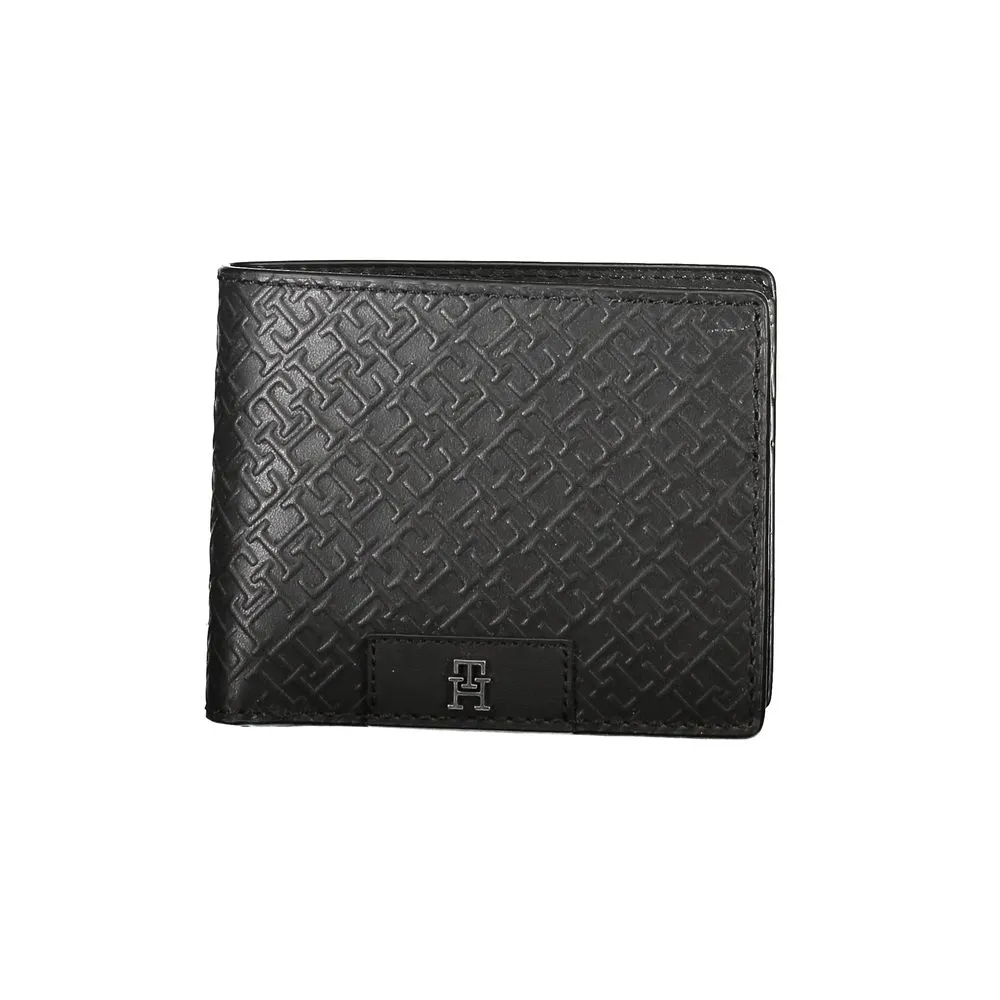 Tommy Hilfiger Men's Black Leather Wallet
