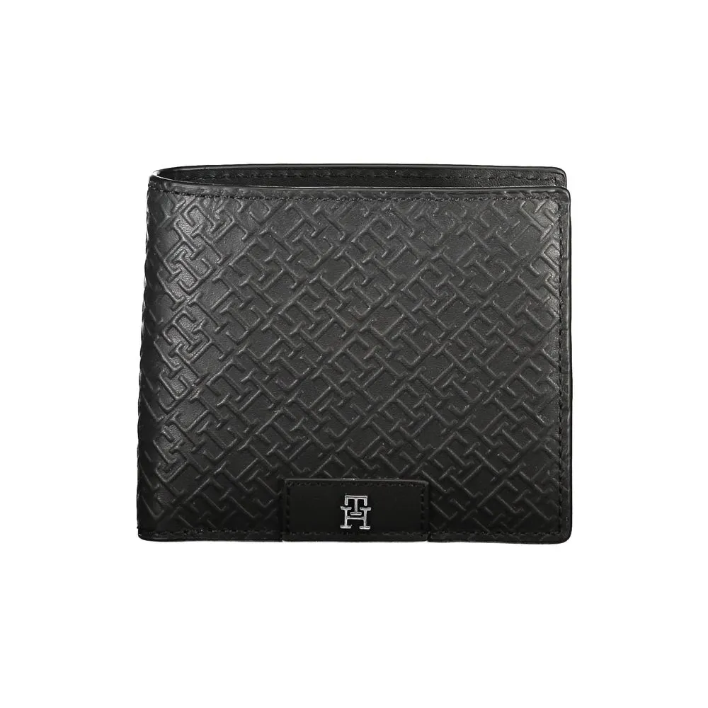 Tommy Hilfiger Men's Black Leather Wallet