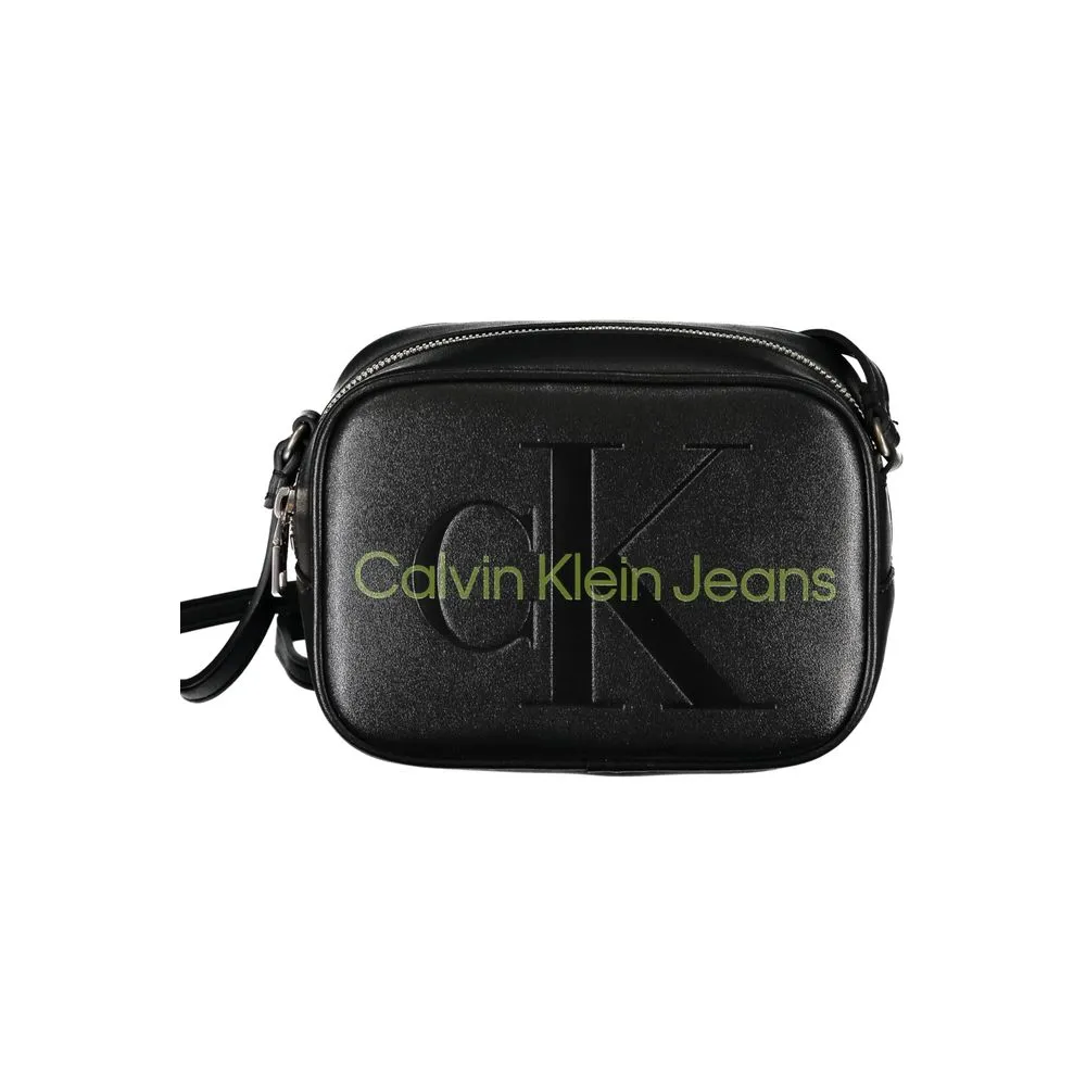 Calvin Klein Women's Black Polyethylene Handbag