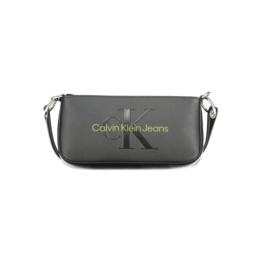 Calvin Klein Women's Black Polyethylene Handbag