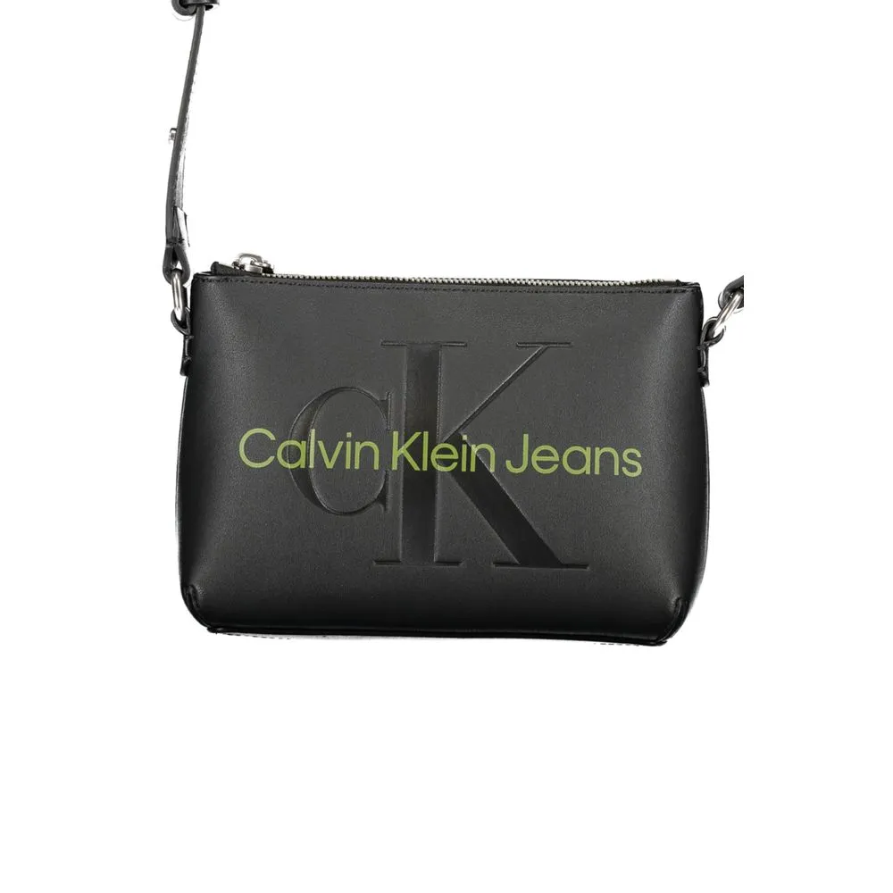 Calvin Klein Women's Black Polyethylene Handbag