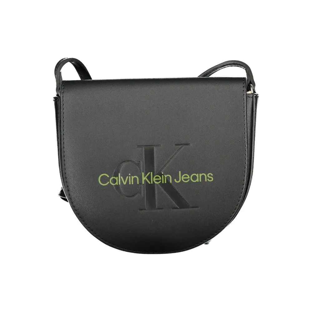 Calvin Klein Women's Black Polyethylene Handbag