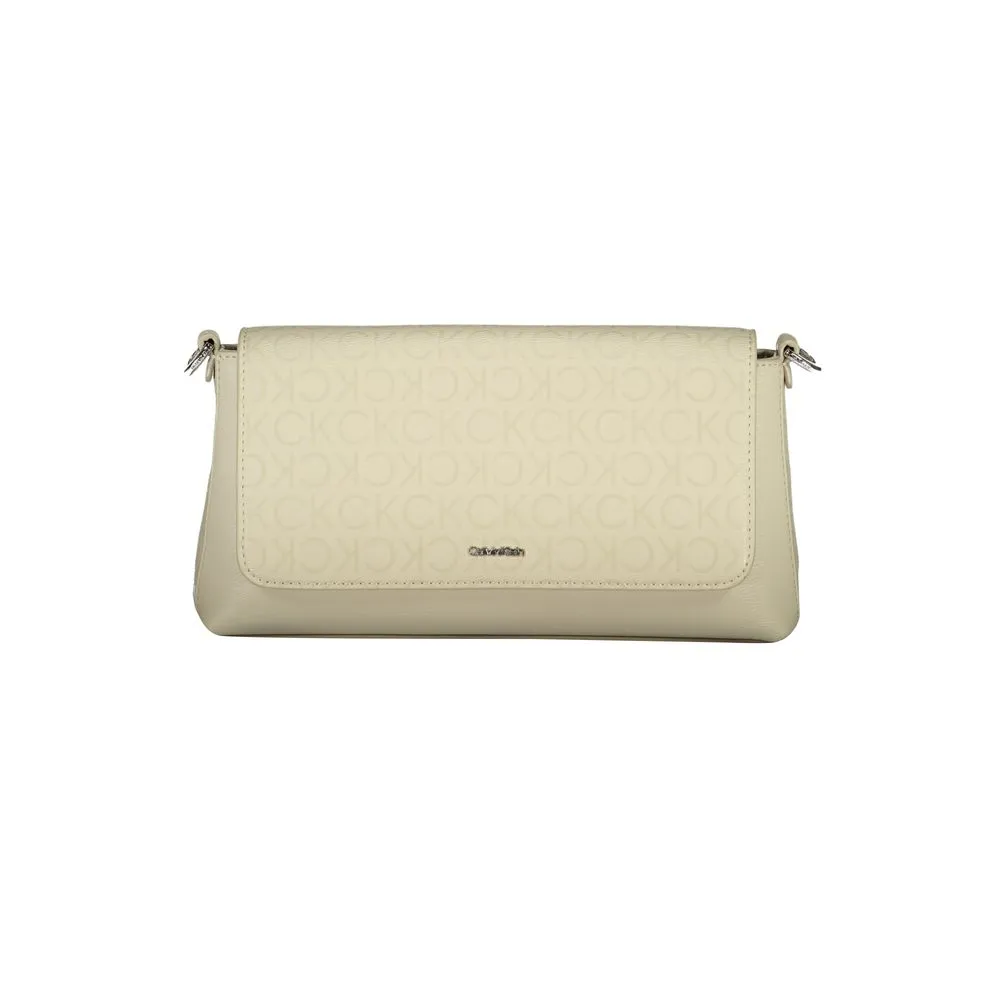 Calvin Klein Women's Beige Polyester Handbag