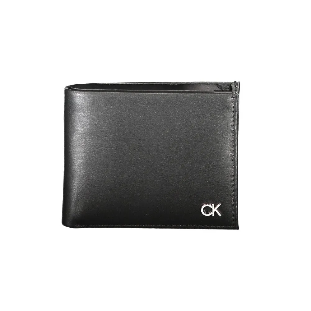 Calvin Klein Men's Black Leather Wallet
