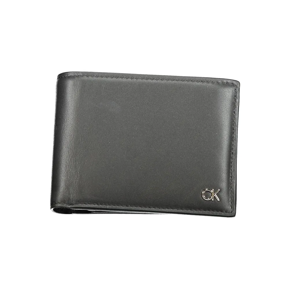 Calvin Klein Men's Black Leather Wallet
