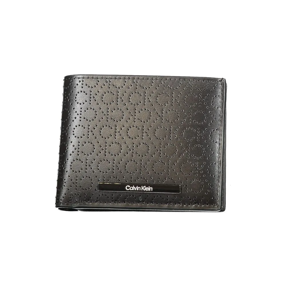 Calvin Klein Men's Black Leather Wallet