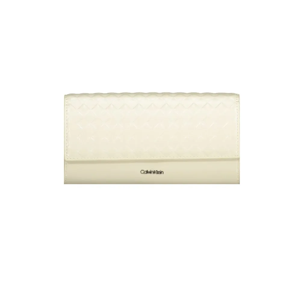 Calvin Klein Women's Beige Polyester Wallet
