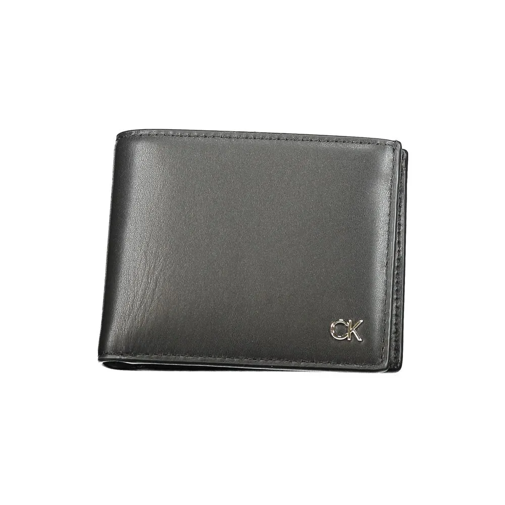 Calvin Klein Men's Black Leather Wallet