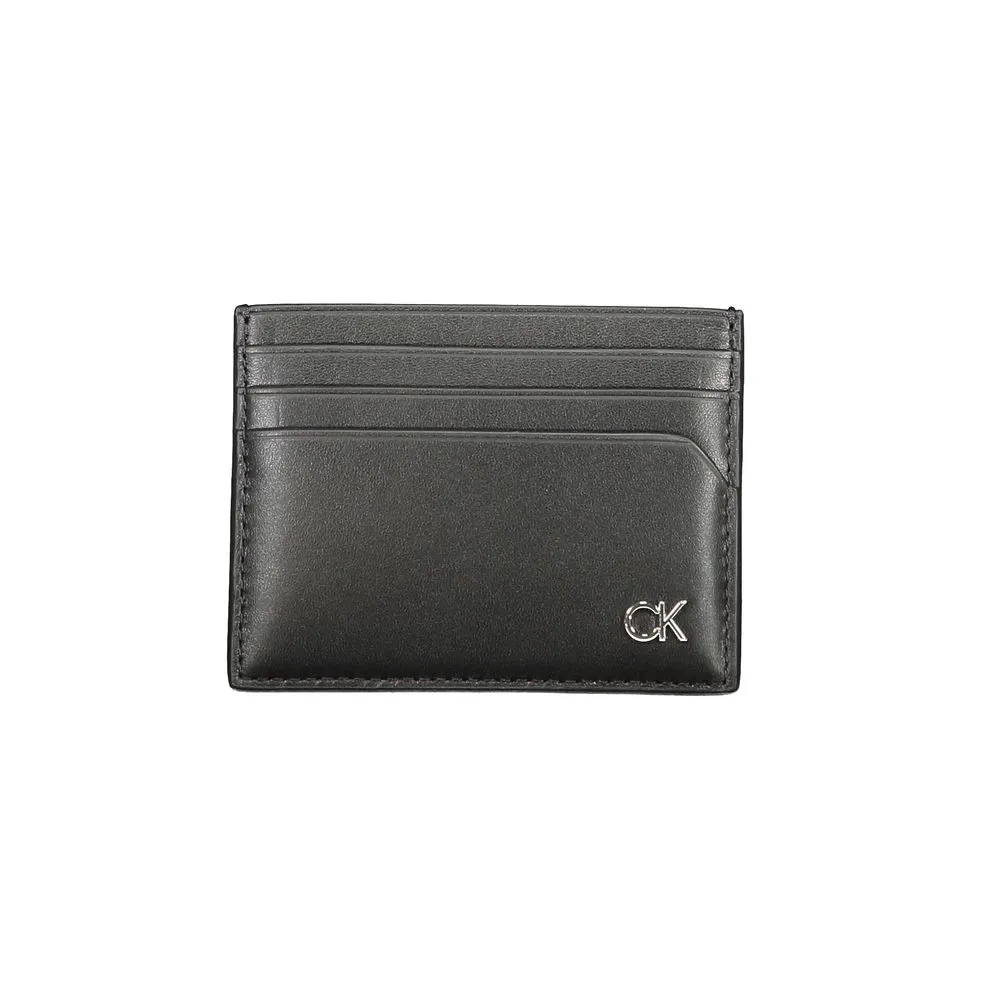 Calvin Klein Men's Black Leather Wallet