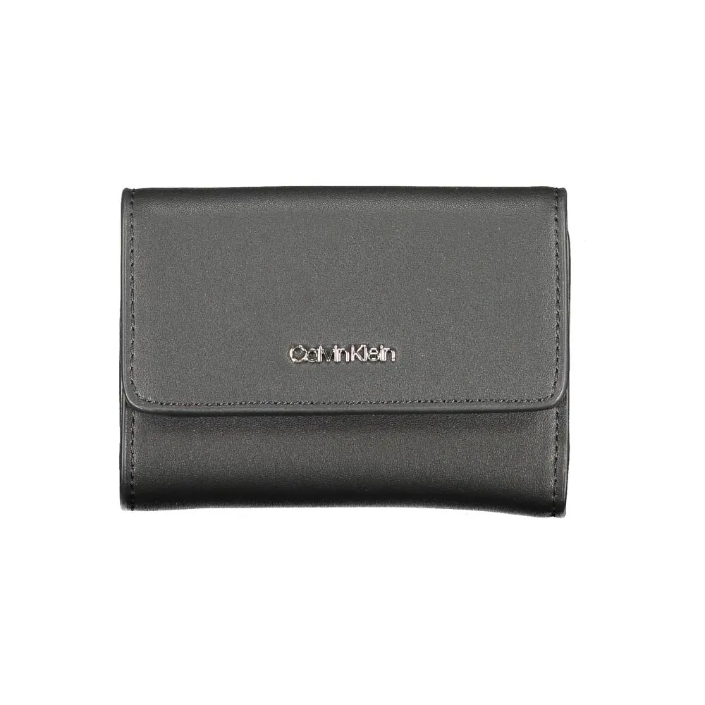 Calvin Klein Women's Black Polyester Wallet
