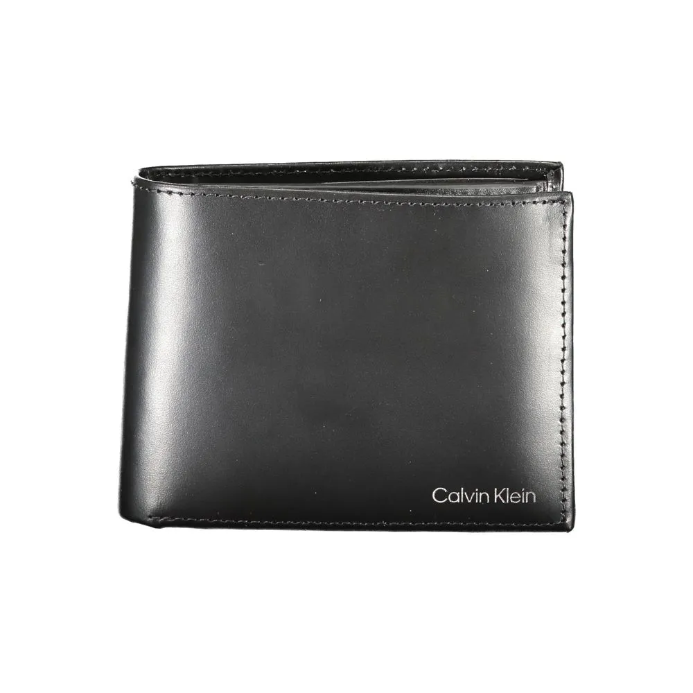 Calvin Klein Men's Black Leather Wallet