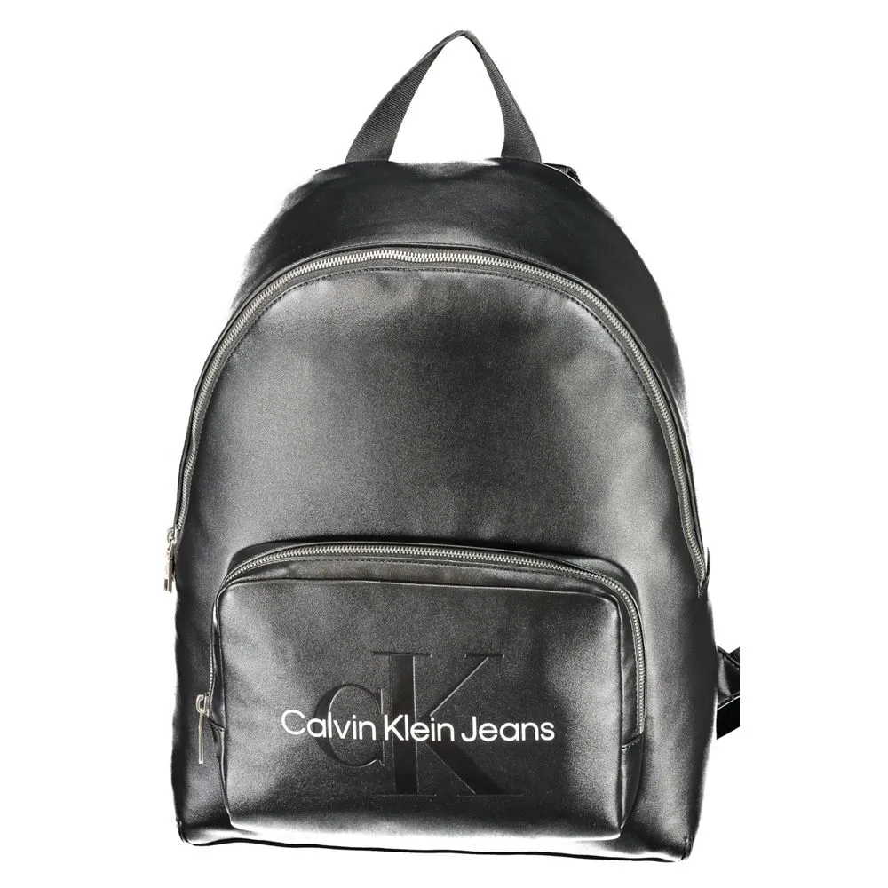 Calvin Klein Women's Black Polyester Backpack