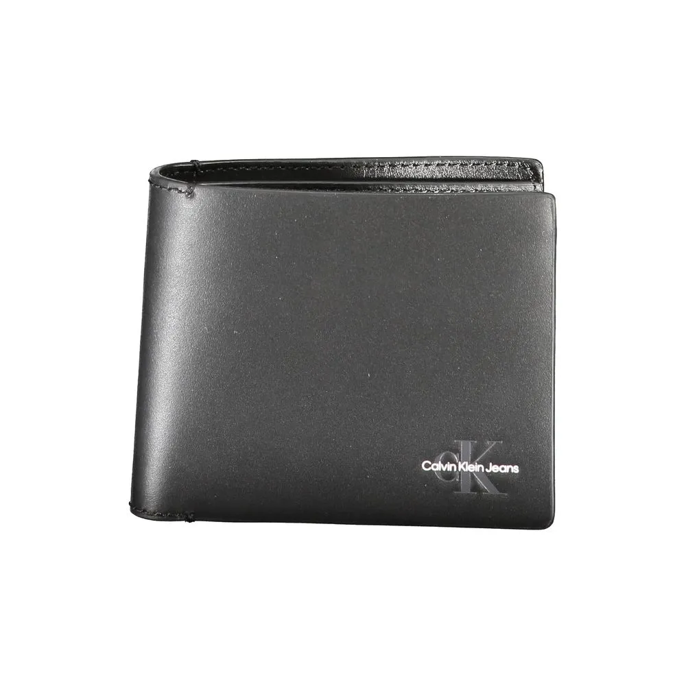Calvin Klein Men's Black Leather Wallet