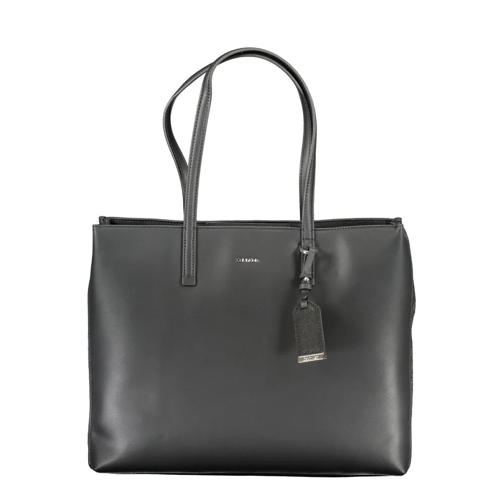 Calvin Klein Women's Black Polyester Handbag