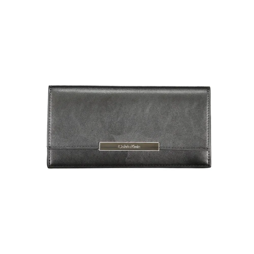 Calvin Klein Women's Black Polyester Wallet