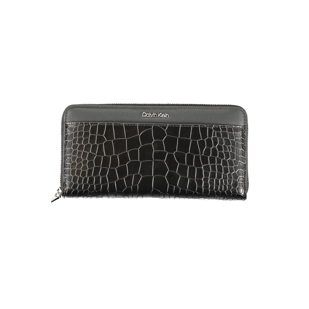 Calvin Klein Women's Black Polyester Wallet