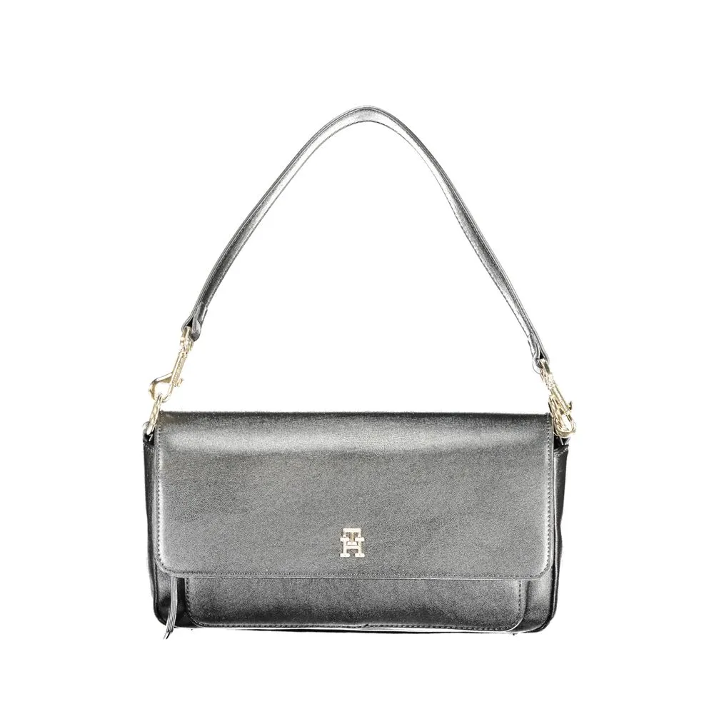 Tommy Hilfiger Women's Black Polyethylene Handbag