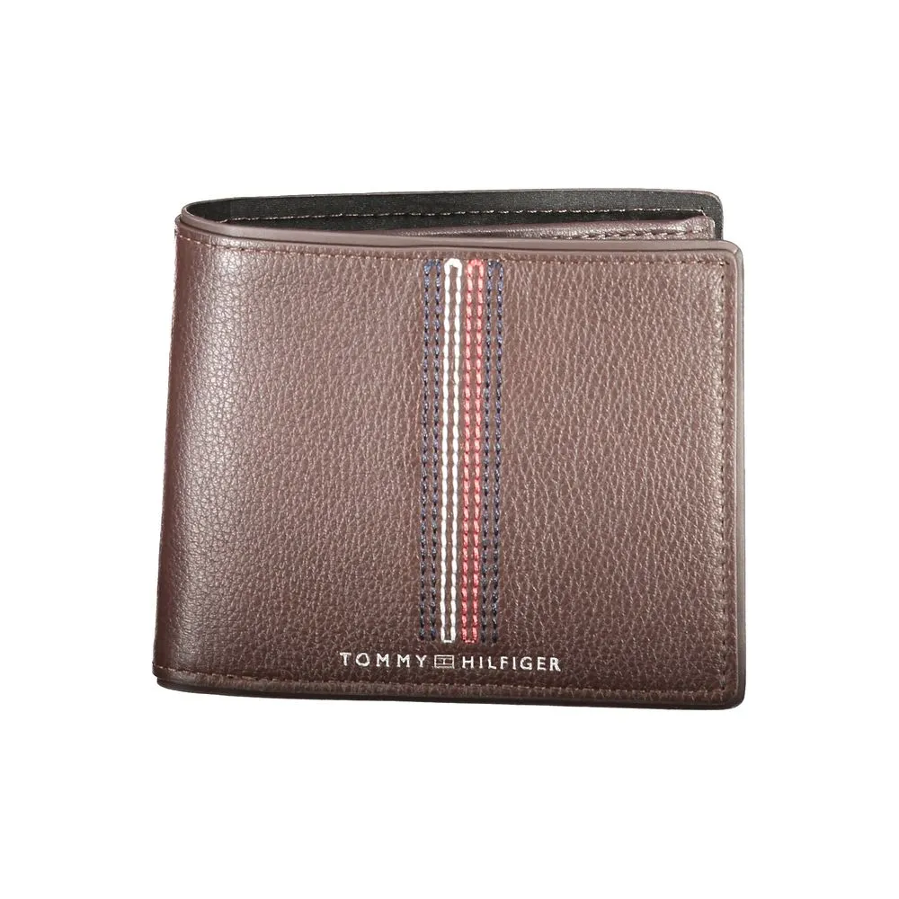 Tommy Hilfiger Men's Brown Leather Wallet
