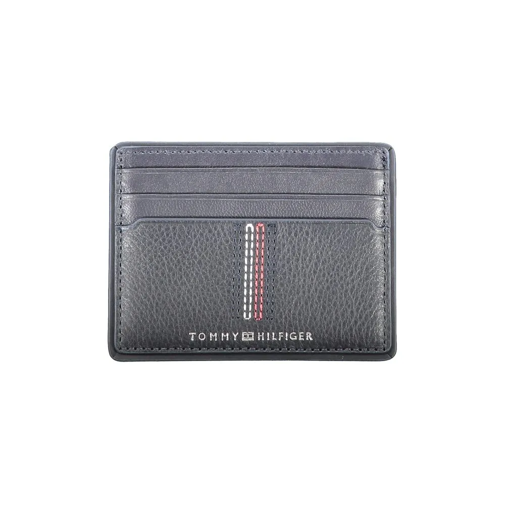 Tommy Hilfiger Men's Blue Leather Wallet