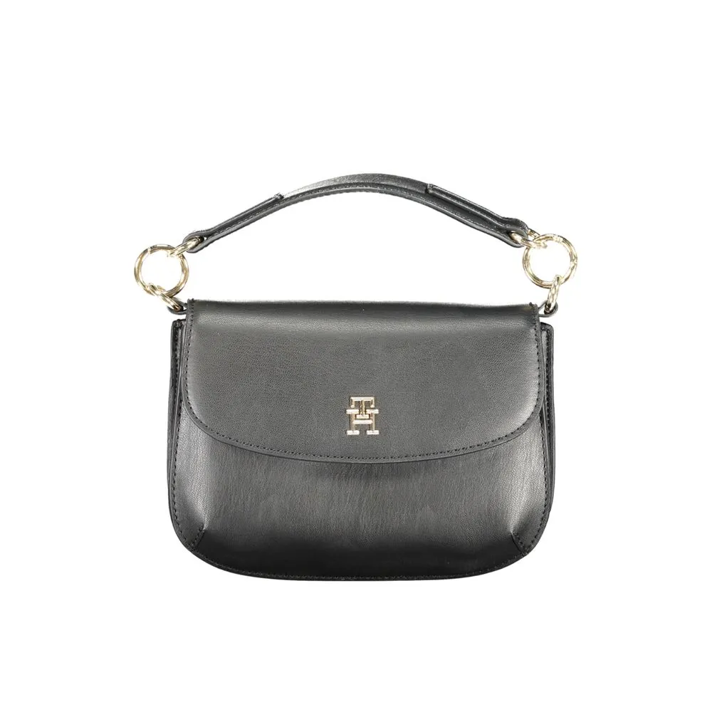 Tommy Hilfiger Women's Black Polyethylene Handbag