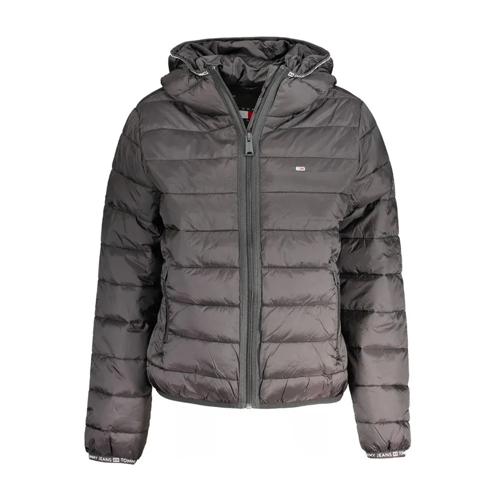 Tommy Hilfiger Women's Black Polyester Jackets & Coat
